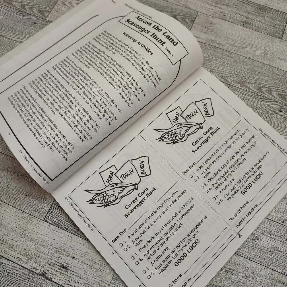 Social Studies‎ In A Bag PRIMARY GRADES 1995 Vtg Teacher Created Materials